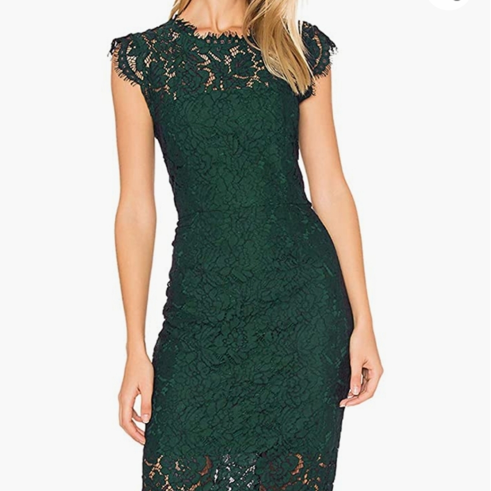 Lace cocktail dress